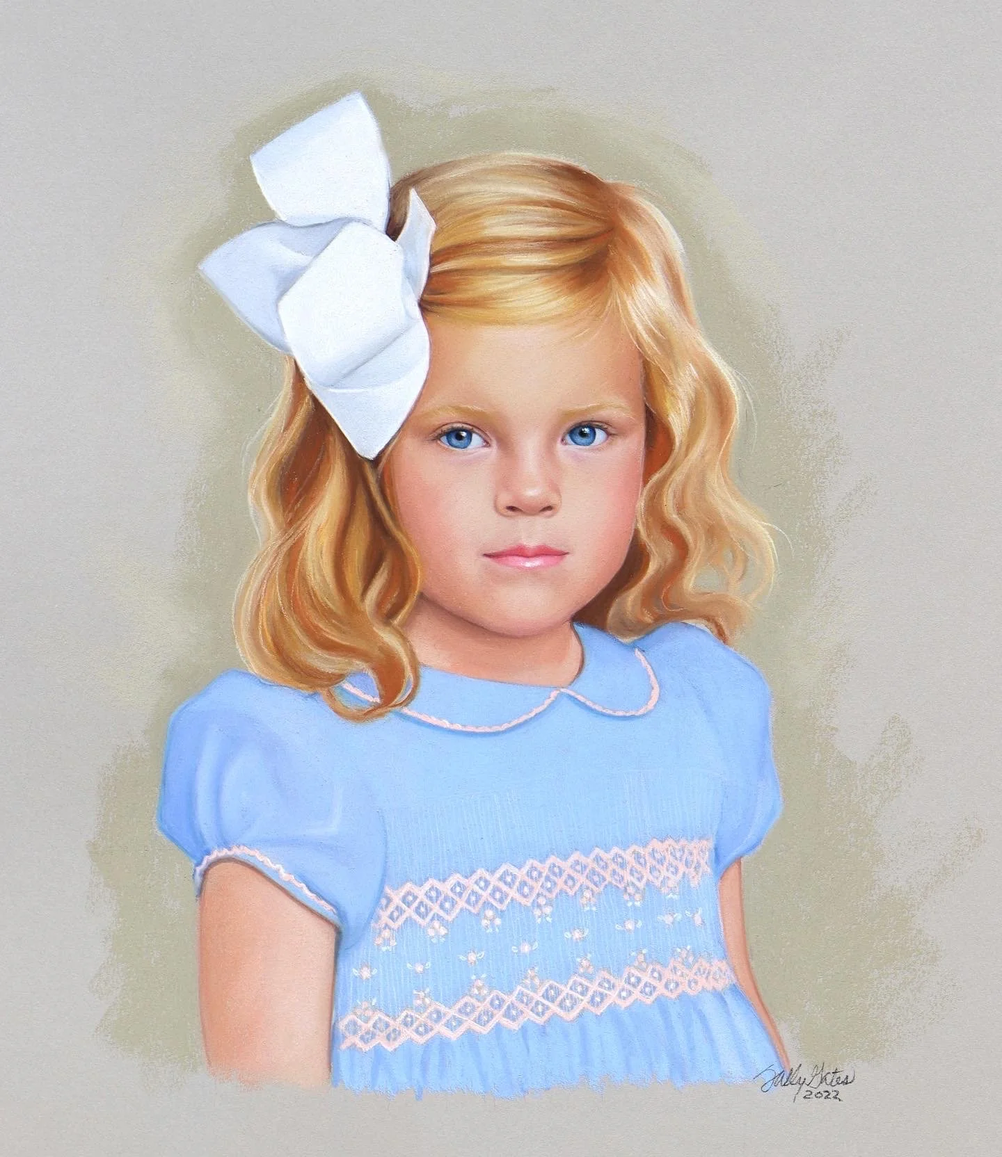  Traditional timeless chic handmade smocked dress for heirloom portraits  Paris boutique for children  Classic high quality French style clothing for babies and girls 