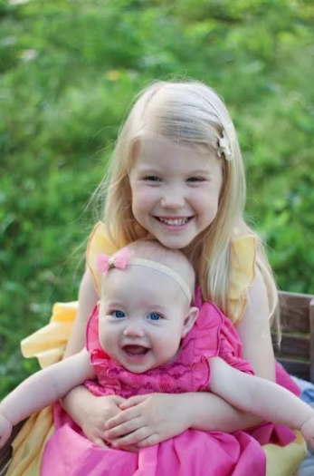 Thank you to these two gorgeous princesses for being so sweet in their summer dresses