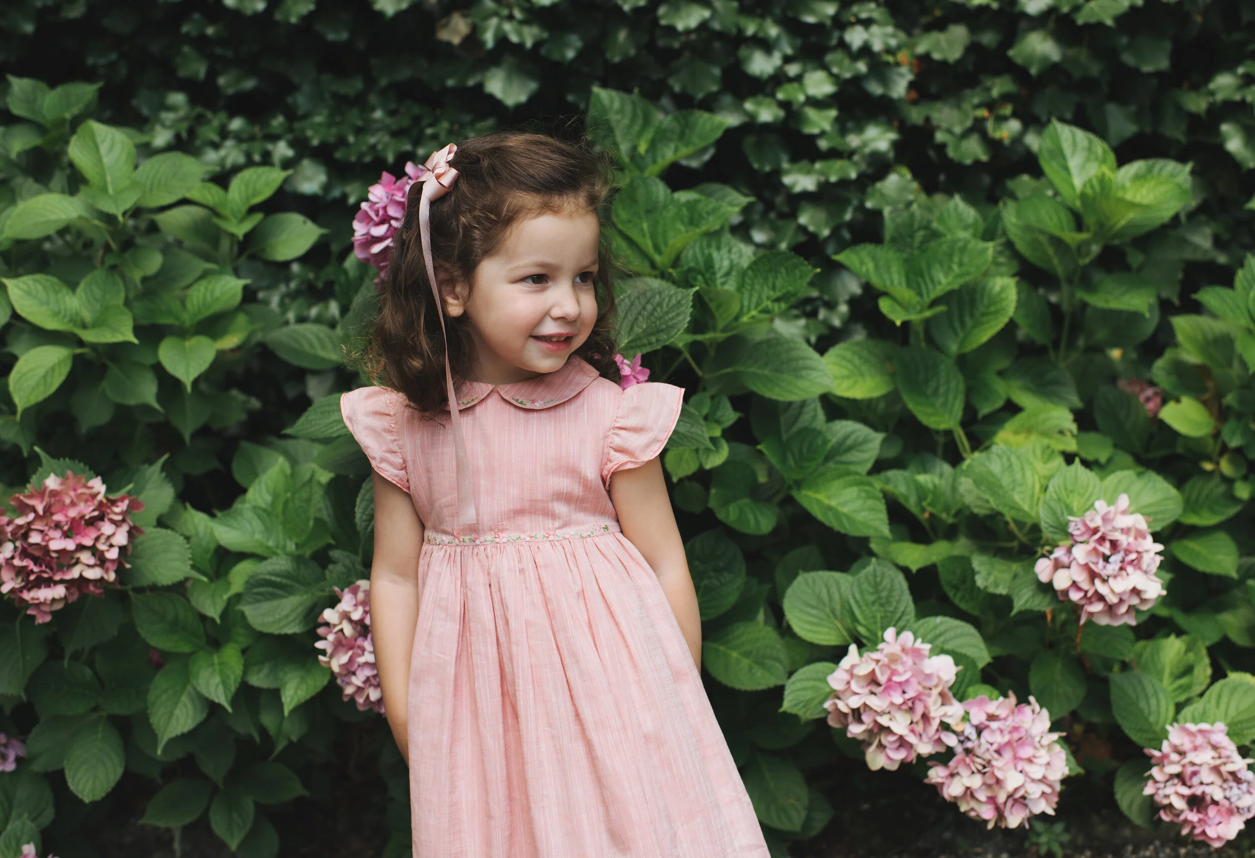 Hand embroidered dress