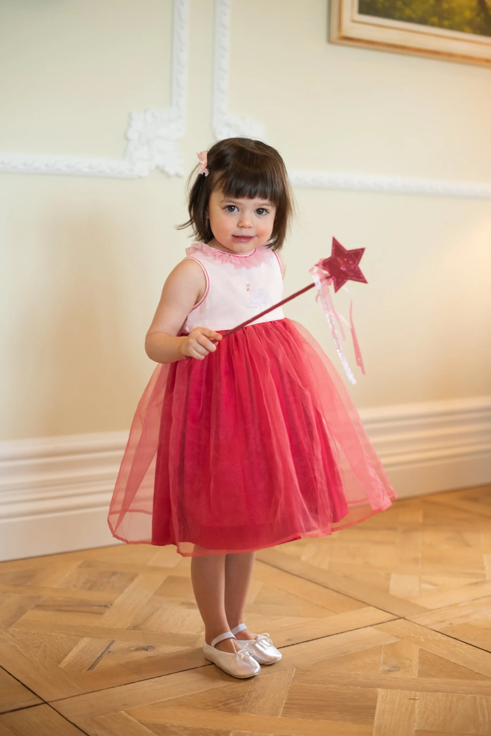  Parisian children’s boutique ballerina smocked dress for little girls - traditional French style for kids 