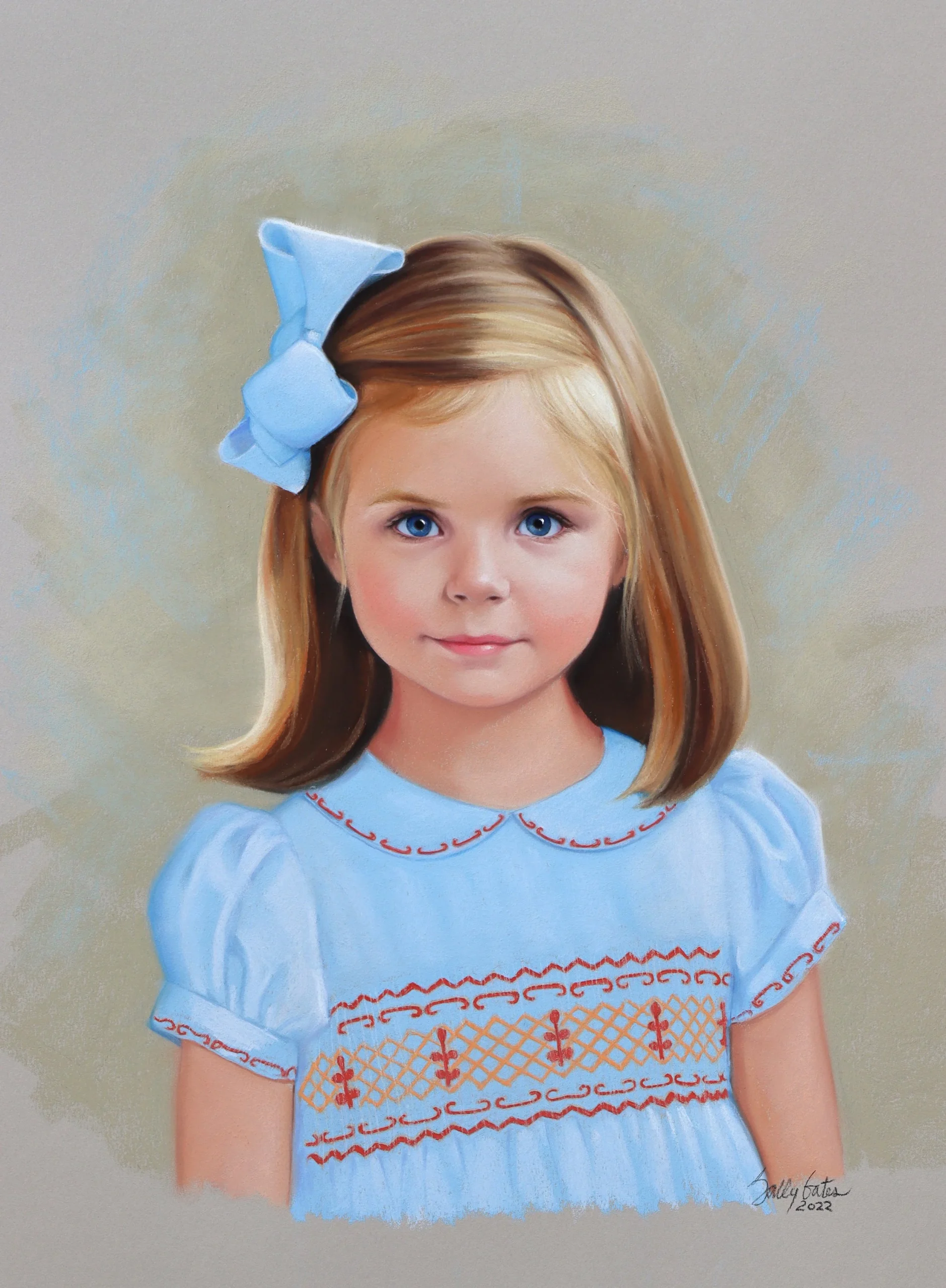   Traditional timeless chic handmade smocked dress for heirloom portraits  Paris boutique for children  Classic high quality French style clothing for babies and girls 