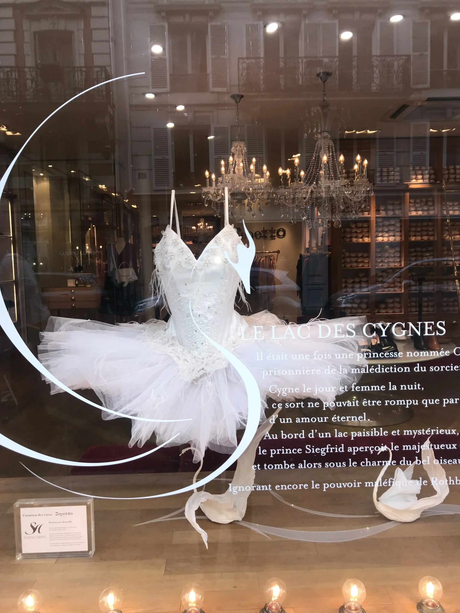 Repetto window display