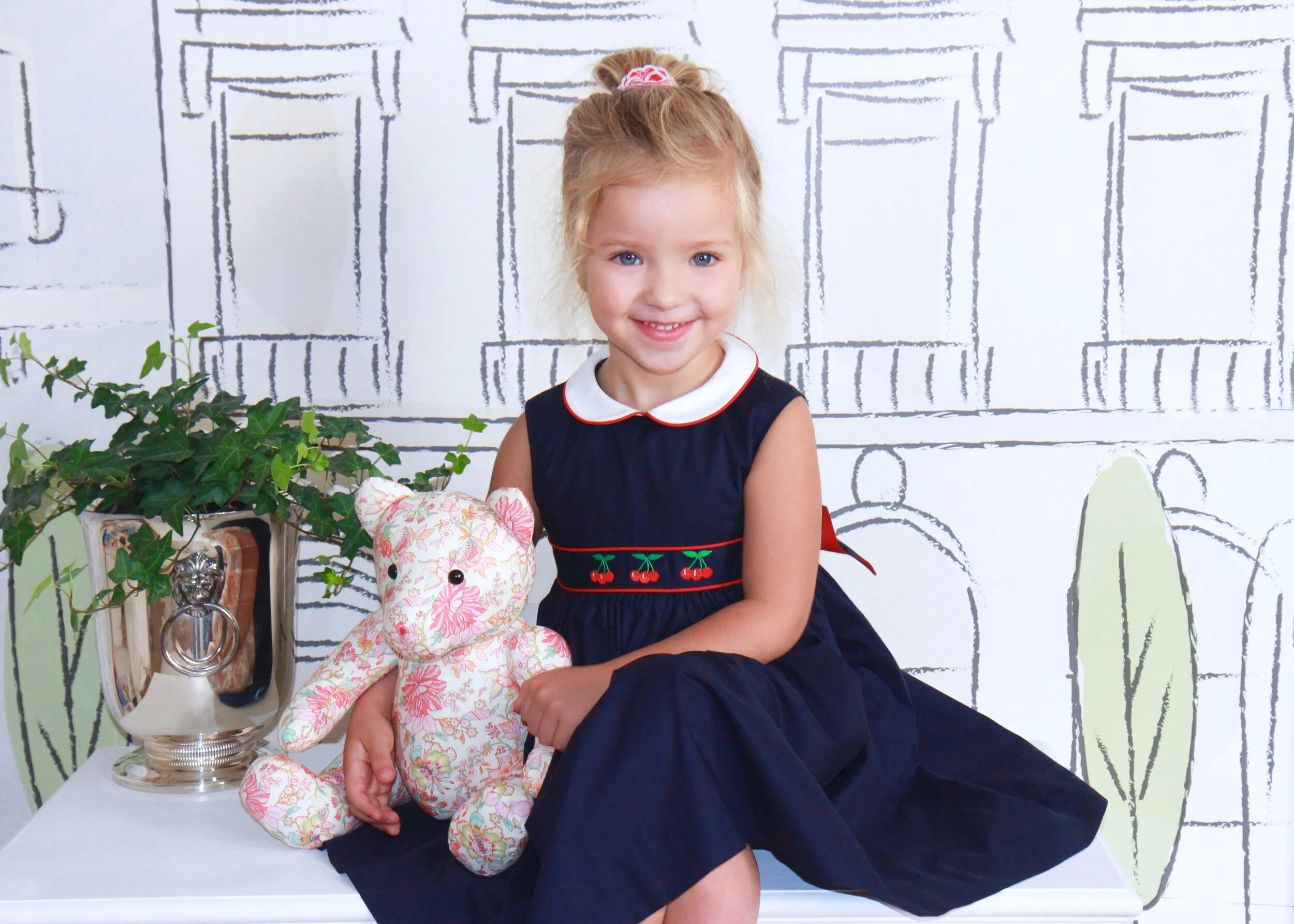 Liberty print bear
