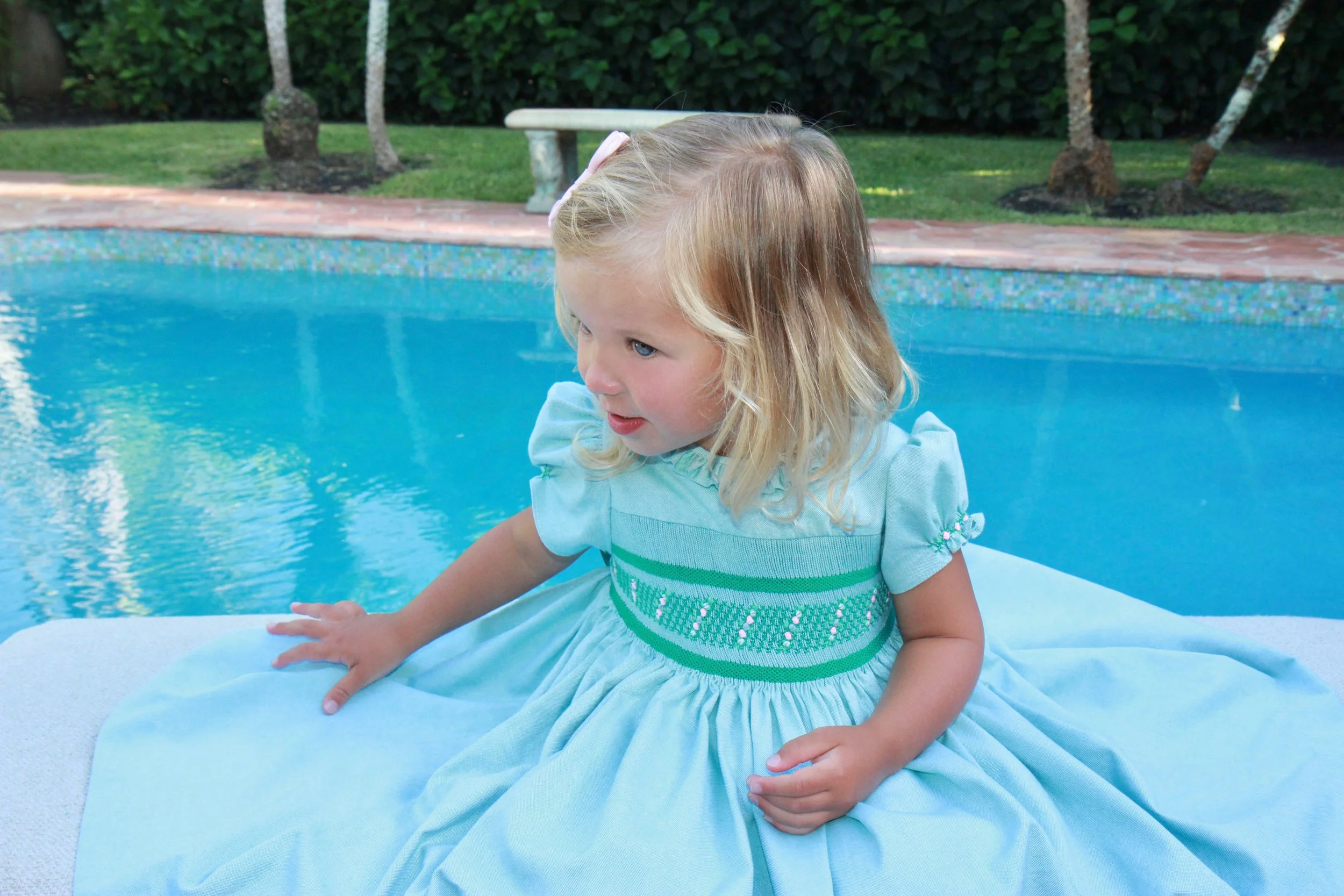 Green Amandine dress