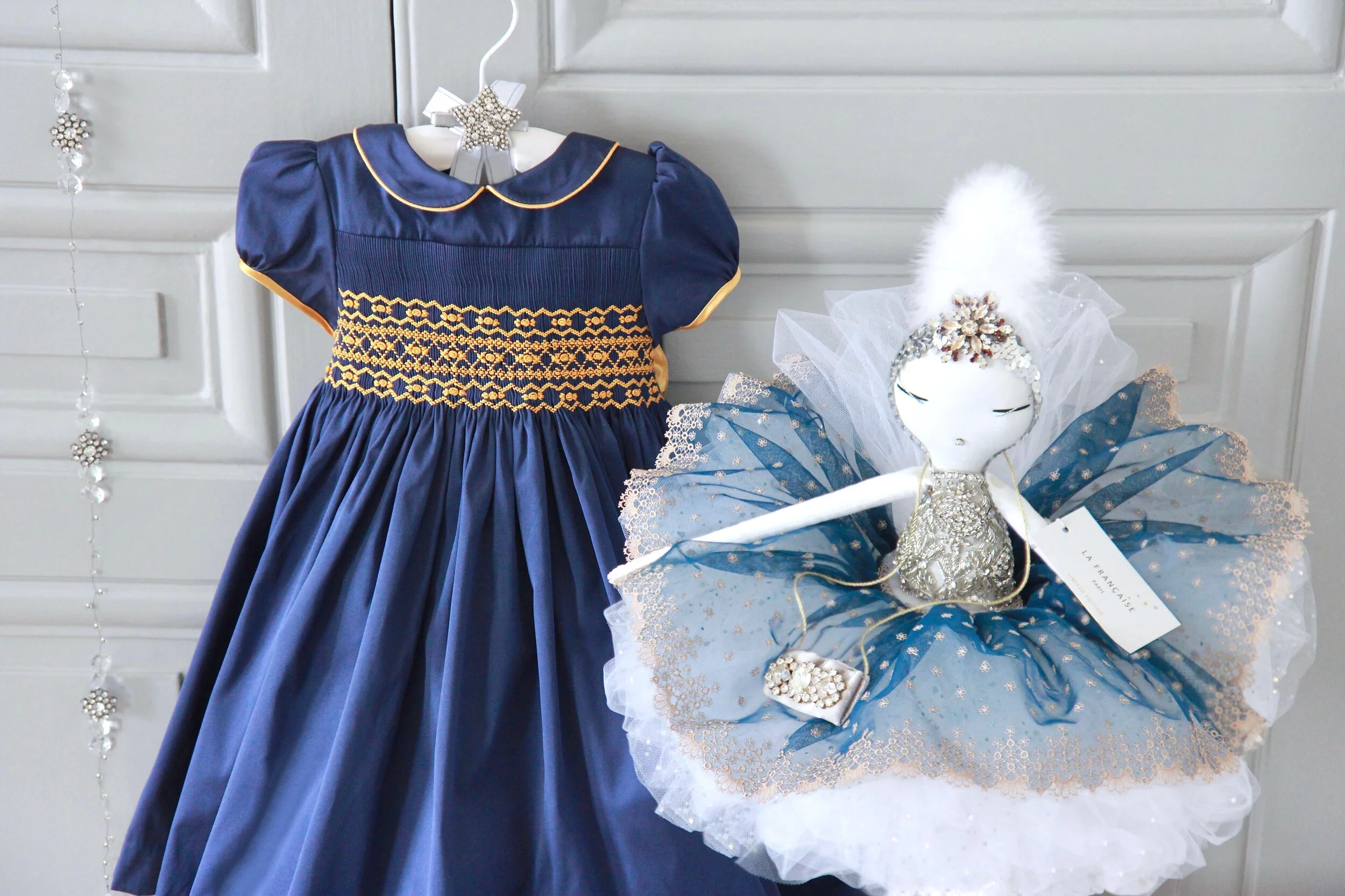 Midnight blue party dress 