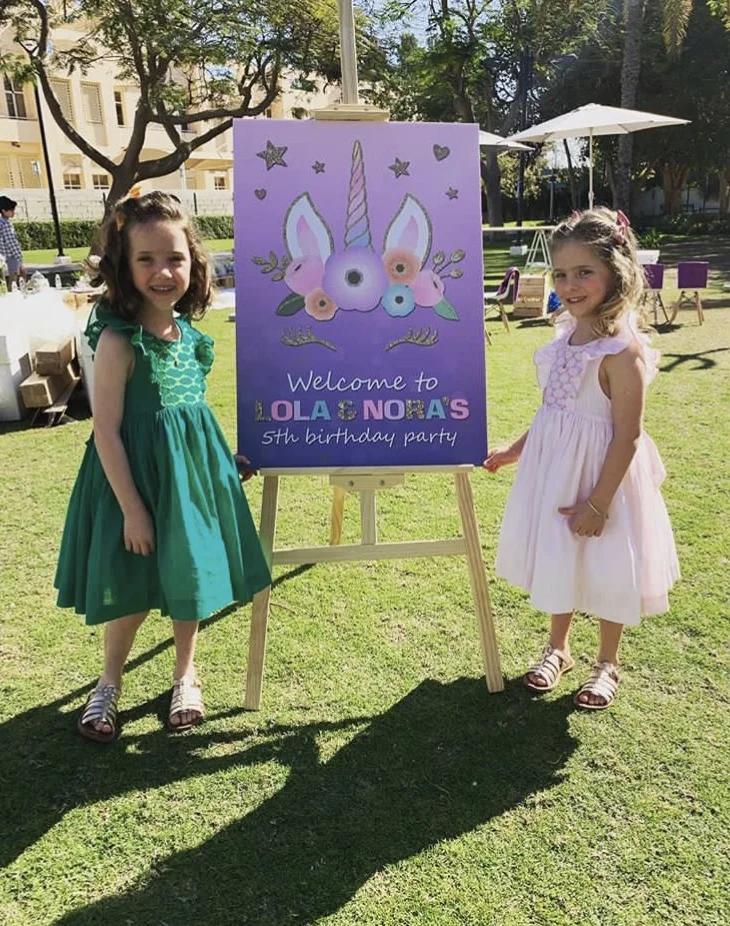 Thank you to Lola and Nora for chosing our Netti smocked dresses for their birthday party in Dubai