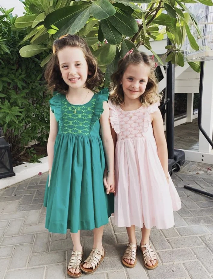 Thank you to Lola and Nora for chosing our Netti smocked dresses for their birthday party in Dubai