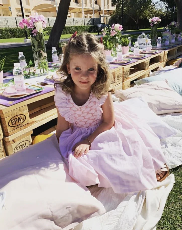 Thank you to Lola and Nora for chosing our Netti smocked dresses for their birthday party in Dubai