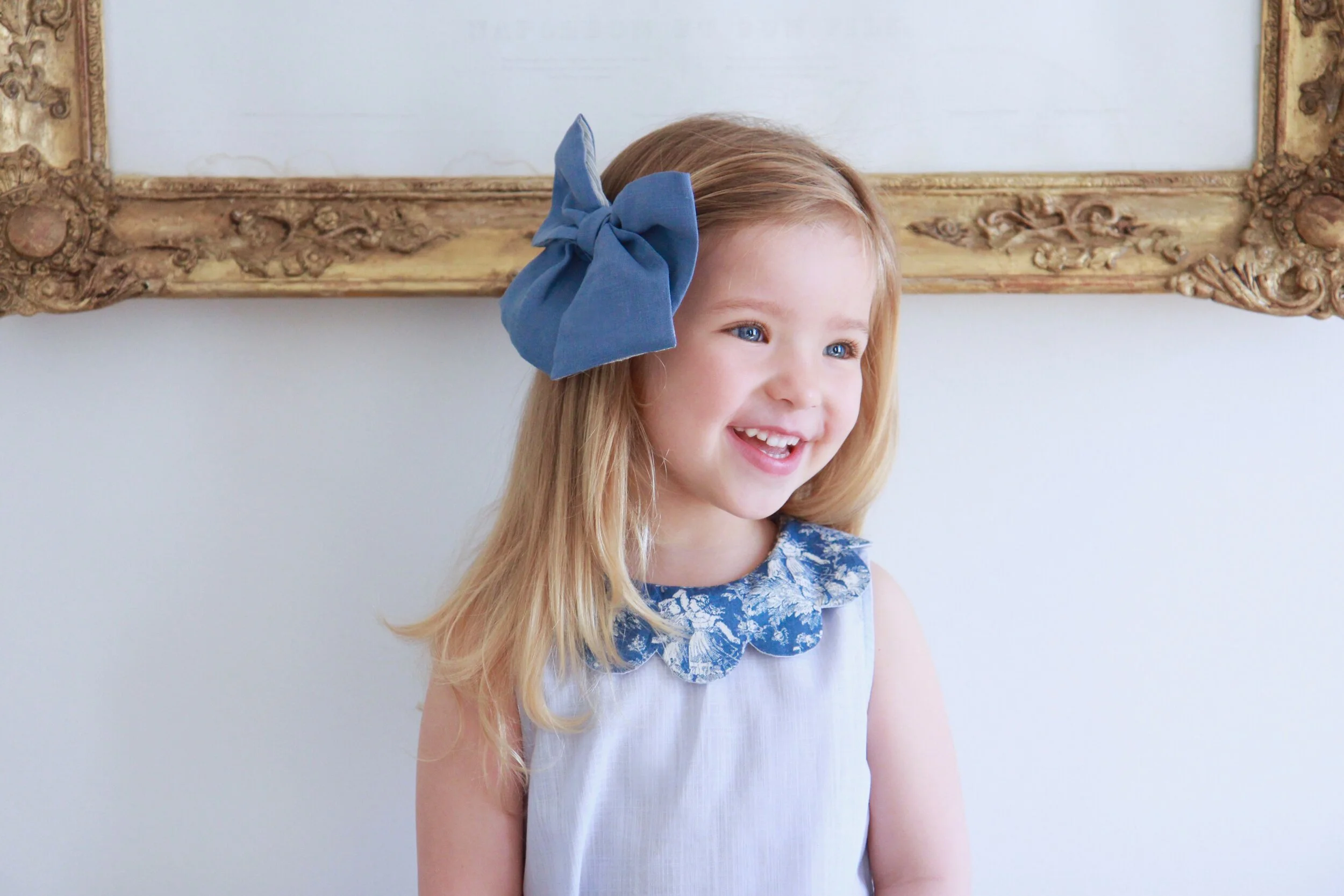 Blouse col pétale pour enfants - L'Île aux Fées