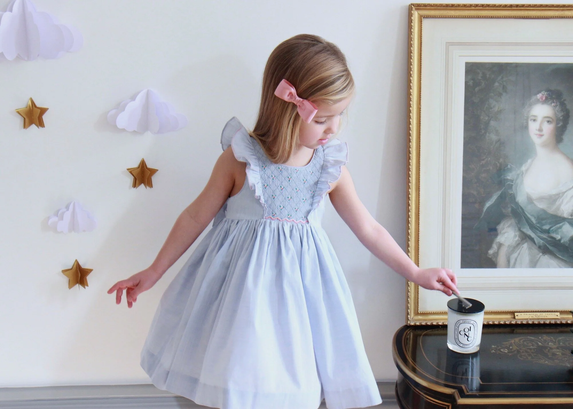 Paris - children's boutique - classic chic smocked dresses